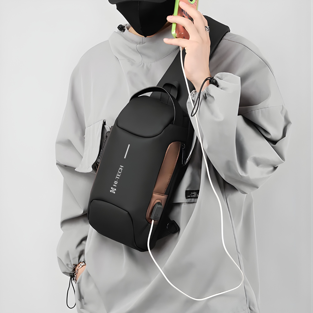 Hi-Tech Anti Theft Crossbody Bag