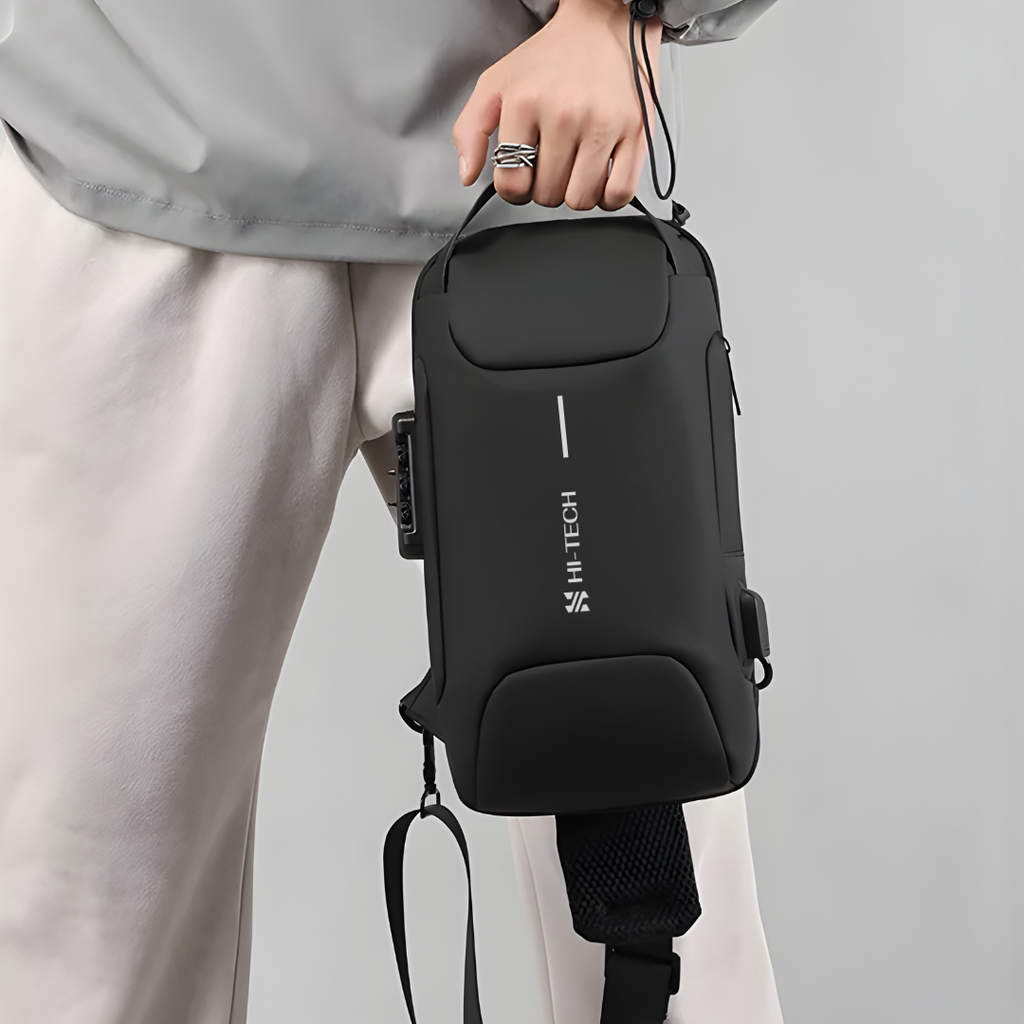 Hi-Tech Anti Theft Crossbody Bag